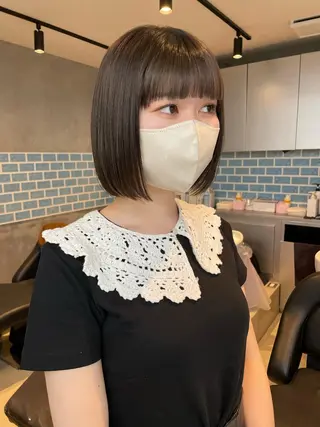 ショート カラー 👑ボブはお任せ ミヤノ👑のヘアスタイル