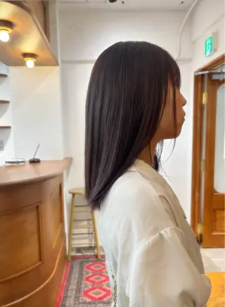 ロング カラー 立川透明感color YUJIのヘアスタイル