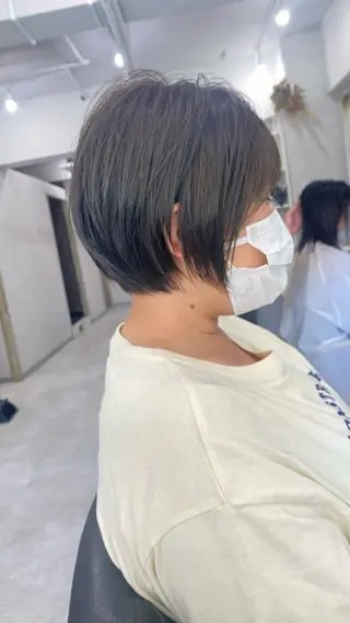 ショート カラー ⭐️ショート⭐️美髪 矯正⭐️水口陸のヘアスタイル