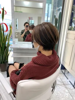 ショート ショート特化 💐川崎希💐のヘアスタイル