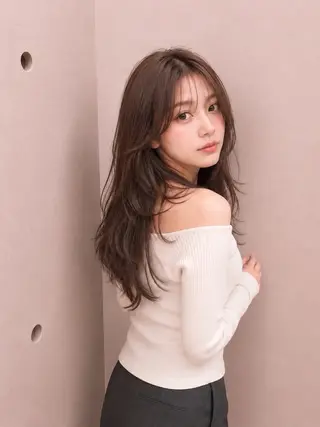 ミディアム 池袋/ブリーチ🌈 ダブルカラー🌟のヘアスタイル