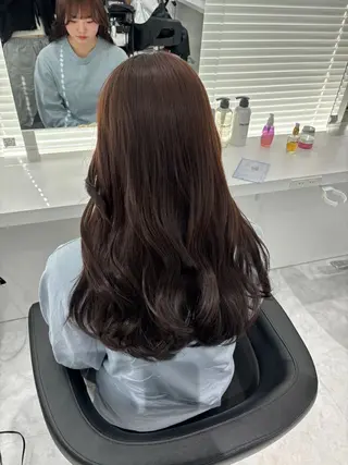 ロング ヘアアレンジ 🫧ハイトーン/ 髪質改善/ヒナタ🫧のヘアスタイル