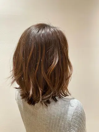 ミディアム 丸田 幹太のヘアスタイル