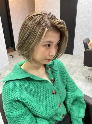 ショート モテ髪/ボブ/ショー ト/アダチフウトのヘアスタイル