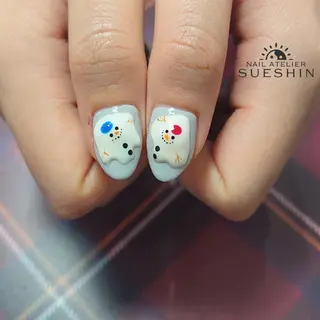 ミディアム S ueshinのネイルデザイン