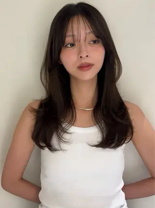 ロング 透明感カラー Lity🤍ྀིaiのヘアスタイル