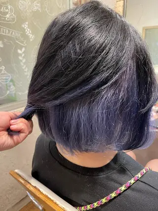 カラー 💭メンズ特化 フクダ💭のヘアスタイル