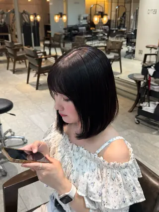 ロング カラー 🤍渋谷/透明感 艶カラーみほ🎀໒꒱のヘアスタイル