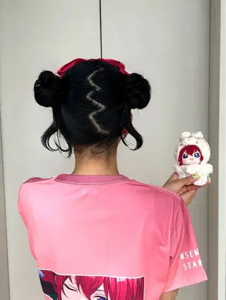 💖シールエクステ 韓国ヘアmikotoのヘアスタイル