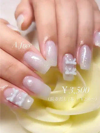 ネイル A.free✧*｡ アレルギー対応✧*｡のネイルデザイン