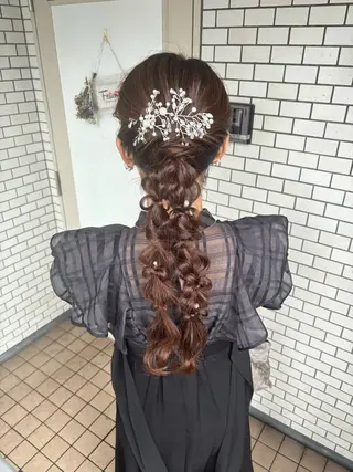 ヘアアレンジ 🌺ヘアメイク SYOKA🌺のヘアスタイル