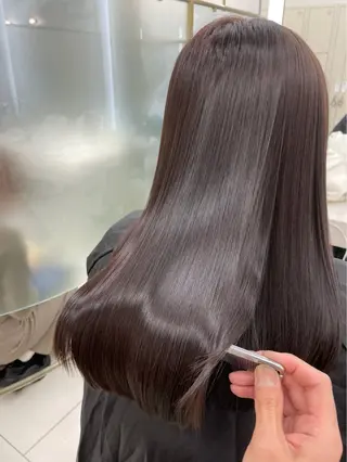 ロング COA🎀オギユリ /透明感カラー🫧のヘアスタイル