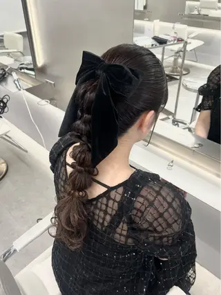 ロング ゆみ／ lei miuのヘアスタイル