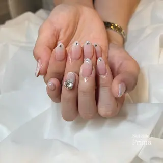 ミディアム ネイル SalonPrima 西院Nail&Eyeのネイルデザイン