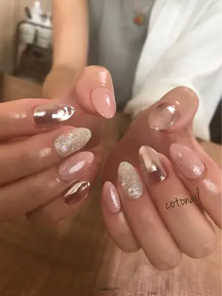 ネイル ツメトマツゲ .のネイルデザイン