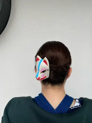 ショート ヘアアレンジ . SHIZUKAのヘアスタイル
