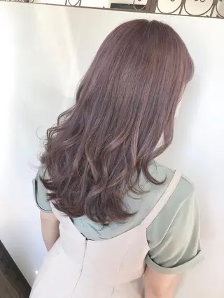 セミロング 松田 みのりのヘアスタイル