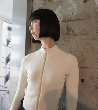 ミディアム 渡邉 舞のヘアスタイル