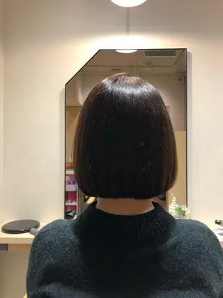 ショート カラー 髪質改善✨艶髪 韓国ヘア 池内 祐樹のヘアスタイル