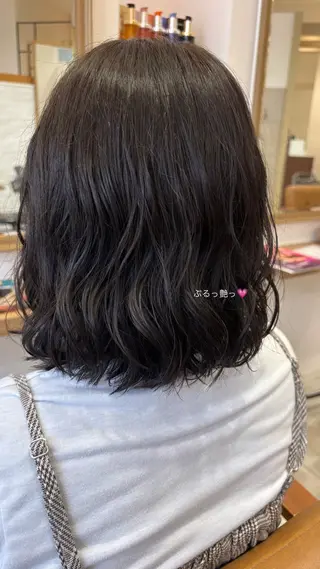パーマ 🇰🇷韓国風カラー ひかるのヘアスタイル