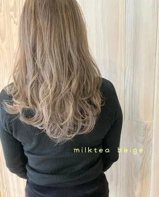 カラー 安永 里帆のヘアスタイル