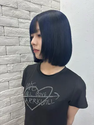 ミディアム カラー ブリーチ透明感カラー 🍀mizuki🍀のヘアスタイル
