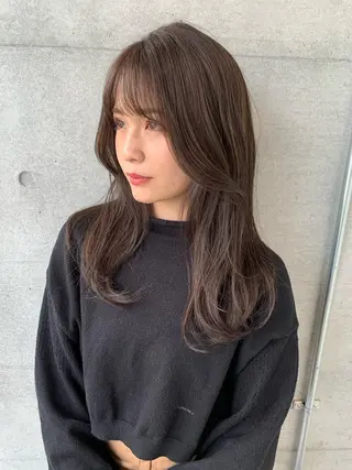 セミロング 似合わせヘア✔️ 店長 オオキアキヒロのヘアスタイル