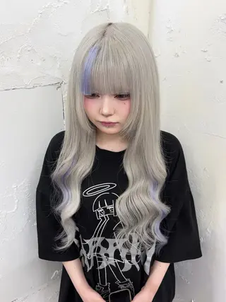 ロング カラー 🎀ハイトーン. 難波.RISA🎀のヘアスタイル