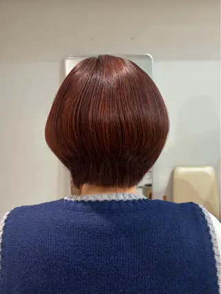 ショート カラー ヘアアレンジ 🫟ダブルカラー 小島千夏🫟のヘアスタイル