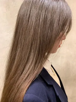 ロング カラー ヘアアレンジ ボブパーマコテ巻き風 パーマNo1深江秀平のヘアスタイル