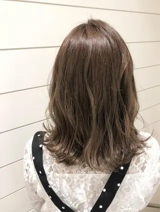 ミディアム カラー 🍊新宿南口🍊 ERINAのヘアスタイル