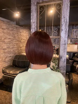 カラー 🍒Inagaki ヘッドスパ☁️のヘアスタイル