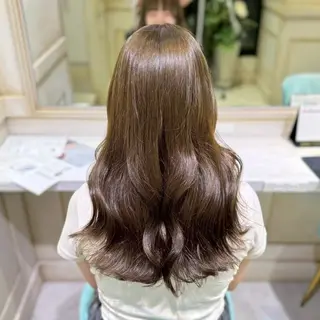 カラー 💙透明感カラー/ 縮毛矯正/ゆうな💙のヘアスタイル