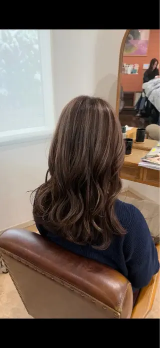 セミロング カラー sakurabi RURIのヘアスタイル