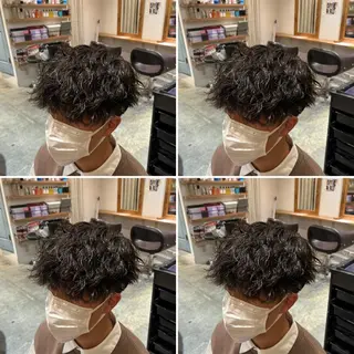 パーマ メンズ メンズパーマ特化 望月謙二郎のヘアスタイル