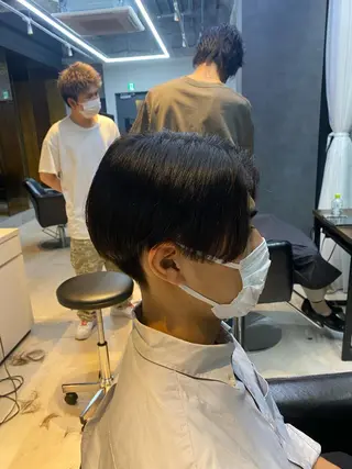 ショート メンズ 依田悠人 🌟メンズカット特化のヘアスタイル
