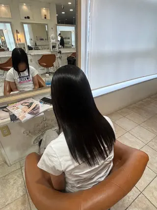 ロング 隈井 鈴のヘアスタイル