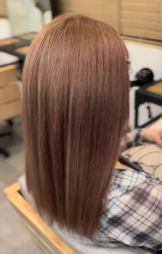 セミロング 十条/カラー 「yuya」のヘアスタイル