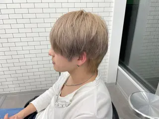 カラー メンズ YUKI 新宿カット パーマ/カラーのヘアスタイル