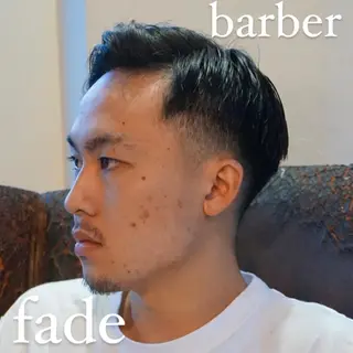 メンズ SHUN札幌 メンズパーマフェードのヘアスタイル