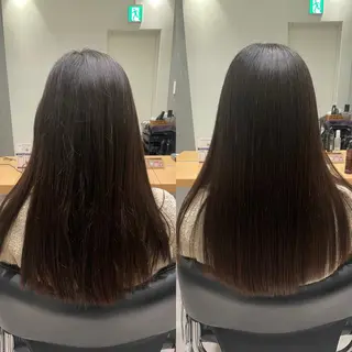 セミロング 髪質改善ヘアケア 艶髪特化/上田のヘアスタイル
