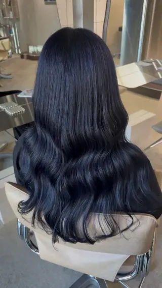 ロング 松本 葉南のヘアスタイル