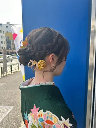 ヘアアレンジ 堀内 菜々美のヘアスタイル