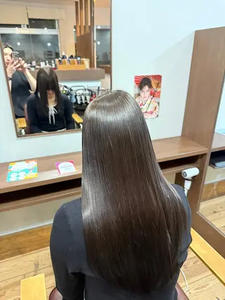 セミロング 久村 泰生のヘアスタイル