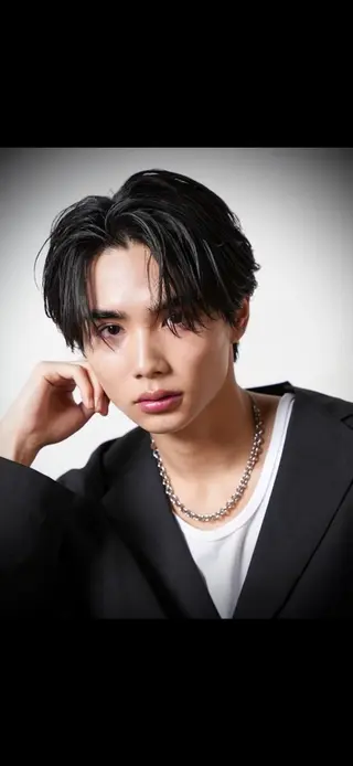 ミディアム メンズ メンズ特化❗️柿崎 瑛蓮のヘアスタイル