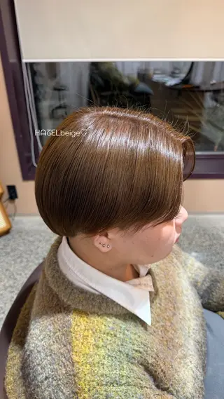カラー YOKE 桃山台 SAKI♩ ܸのヘアスタイル