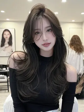 ロング カラー まつげパーマ🤍 YUNONのその他イメージ
