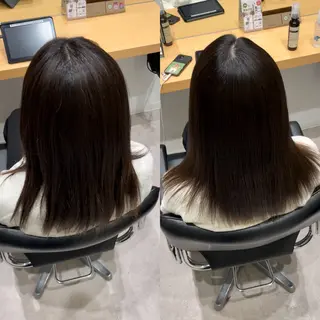 セミロング 髪質改善ヘアケア 艶髪特化/上田のヘアスタイル