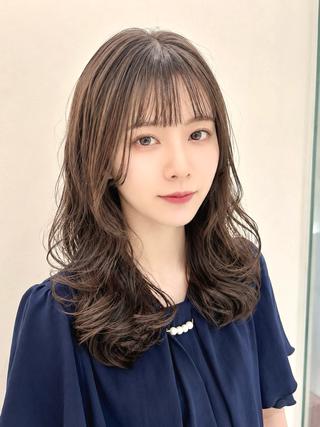 パーマ コテ巻き風パーマ 藤澤 知彌のヘアスタイル