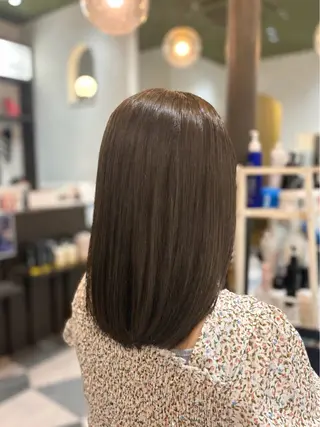 ミディアム カラー みく⌇Amas 〚カットモデル募集〛のヘアスタイル